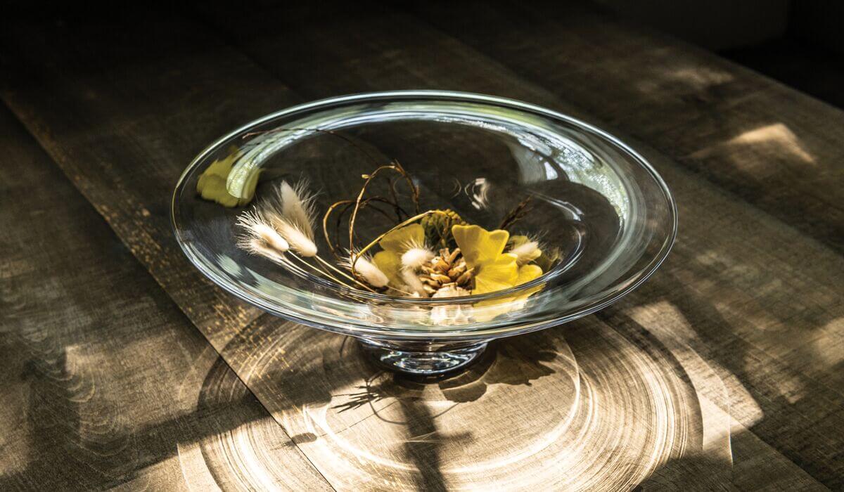 Large Celebration Bowl filled with Fall harvest finds