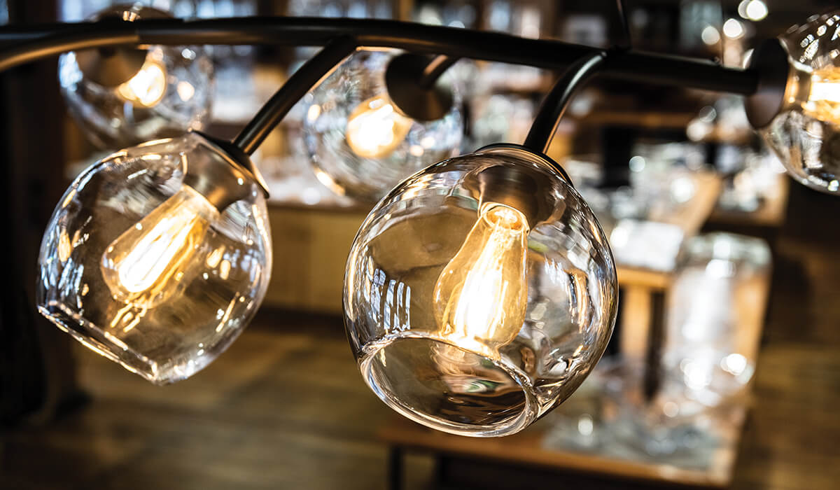 vine chandeliers